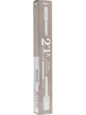 Remax Kerolla RC-094a Flat USB 2.0 Cable USB-C male - USB-A Λευκό 2m (14943)