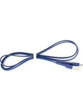 Remax Flat USB 2.0 to micro USB Cable Μπλε 1m (Armor)