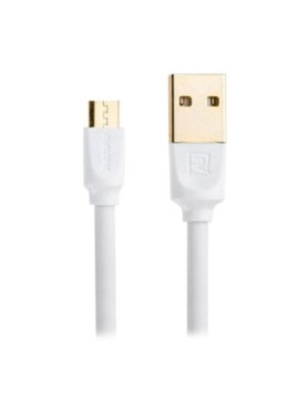 Remax Regular USB 2.0 to micro USB Cable Λευκό 1m (Radiance)