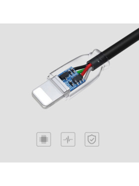 Remax Regular USB to Lightning Cable Μαύρο 1m (Suji)