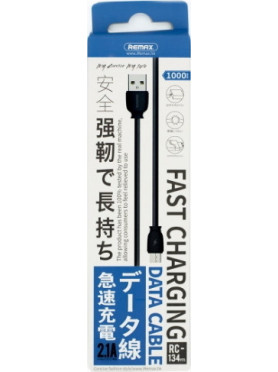 Remax Regular USB 2.0 to micro USB Cable Μαύρο 1m (Suji)