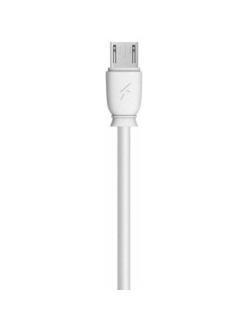 Remax RC-134m Regular USB 2.0 to micro USB Cable Λευκό 1m