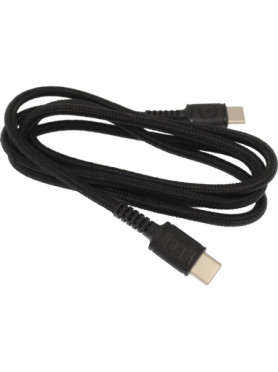 Awei CL-71T Braided USB 2.0 Cable USB-C male - USB-C male Μαύρο 1m