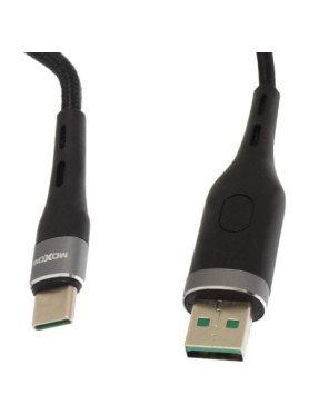 Moxom MX-CB39 USB 2.0 Cable USB-C male - USB-A male Μαύρο 1m