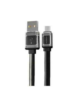 Moxom MX-CB45 Regular USB 2.0 to micro USB Cable Μαύρο 1m (DRK0300MXCB45MICRO)