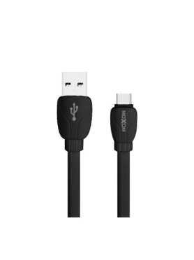 Moxom MX-CB18 Regular USB 2.0 to micro USB Cable Μαύρο 1m