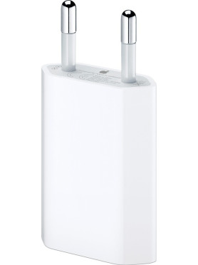 Apple Φορτιστής Χωρίς Καλώδιο με Θύρα USB-A 5W Λευκός (MD813ZM/A)