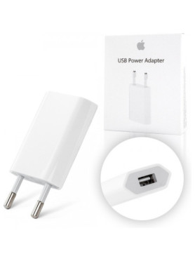 Apple Φορτιστής Χωρίς Καλώδιο με Θύρα USB-A 5W Λευκός (MD813ZM/A)