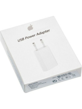 Apple Φορτιστής Χωρίς Καλώδιο με Θύρα USB-A 5W Λευκός (MD813ZM/A)