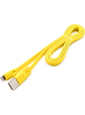 Remax Flat USB to Lightning Cable Κίτρινο 2m (Full Speed)