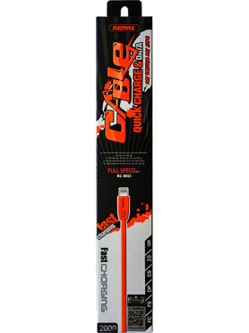 Remax RC-001 Flat USB 2.0 to micro USB Cable Λευκό 2m 1τμχ