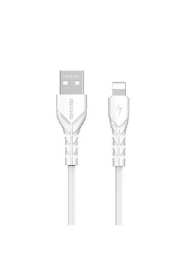 Remax Regular USB to Lightning Cable Λευκό 1m (Light)