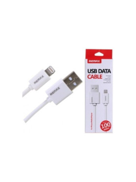 Remax Regular USB to Lightning Cable Λευκό 1m (Light)