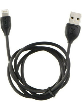 Remax Regular USB to Lightning Cable Μαύρο 1m (Lesu)