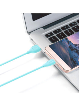 Remax Regular USB to Lightning Cable Μαύρο 1m (Lesu)