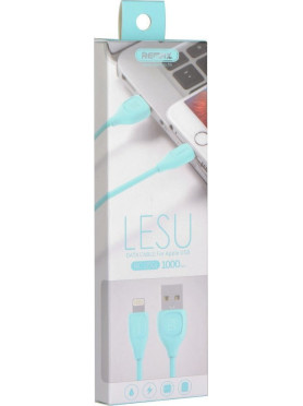 Remax Regular USB to Lightning Cable Μπλε 1m (Lesu)