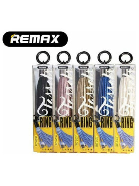 Remax Keychain USB to Lightning Cable Μπλε 0.08m (Tassels Ring)