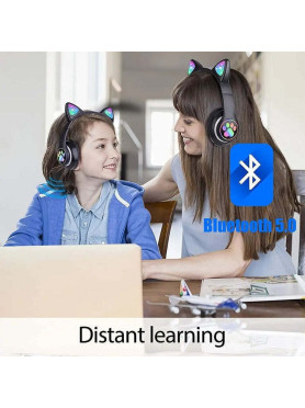 L450 Ασύρματα / Ενσύρματα Over Ear Ακουστικά με 10 ώρες Λειτουργίας Μαύρα