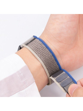 Hoco Watchband Hoco Wh04 Belle Series Από Nylon Για Samsung Huawei Xiaomi Vivo Oppo Κα 20mm Universal Μπλε-γκρι 40506 6942007614