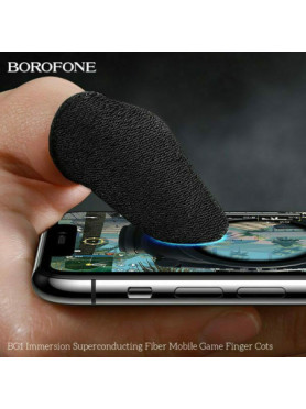 Borofone BG1 Superconducting Fiber Finger Sleeves σε Μαύρο χρώμα