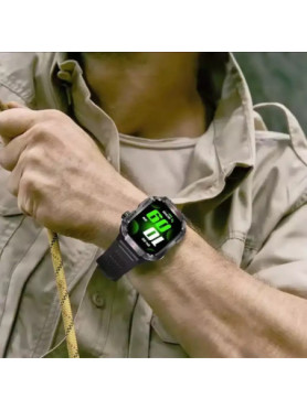 TKY-M5 Smartwatch με Παλμογράφο (Μαύρο)