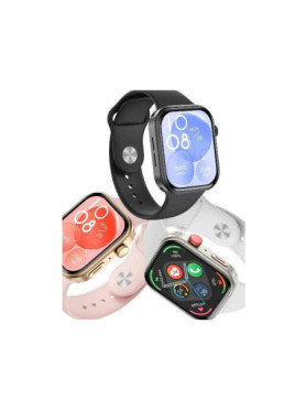 Z03 Pro 44mm Smartwatch με Παλμογράφο (Μαύρο)