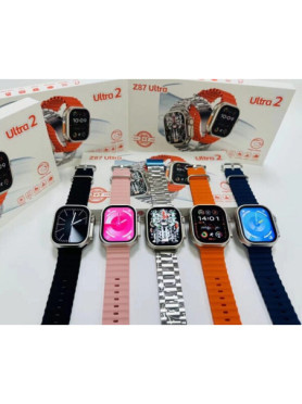 Z87 Ultra 2 49mm Smartwatch με Παλμογράφο (Πορτοκαλί)