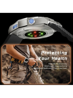 Z83 Max 49mm Smartwatch με Παλμογράφο (Μαύρο)