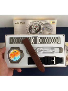 Z83 Max 49mm Smartwatch με Παλμογράφο (Μαύρο)