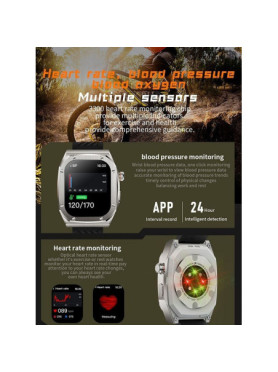 Z79 Max Smartwatch με Παλμογράφο (Μαύρο)