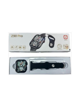 Z90 Pro 49mm Smartwatch με Παλμογράφο (Μαύρο)