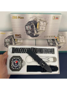 Z85 Max Smartwatch με Παλμογράφο (Μαύρο)
