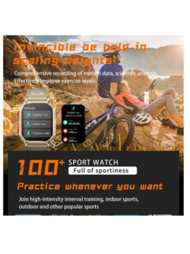 TKY-88 Smartwatch με Παλμογράφο (Μαύρο)