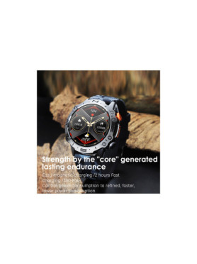 TKY-K59 Smartwatch με Παλμογράφο (Γκρι)
