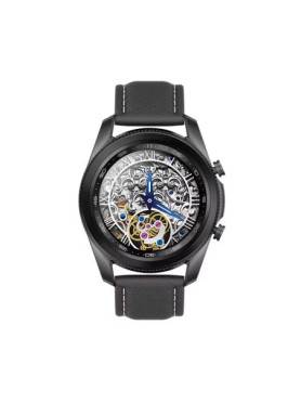 Z57 Aluminium Smartwatch με Παλμογράφο (Black/Silver)