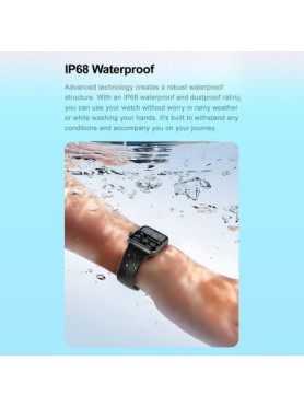 NO.1 DT8 Mini Smartwatch (Γκρι)
