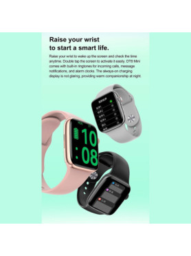 NO.1 DT8 Mini Smartwatch (Γκρι)