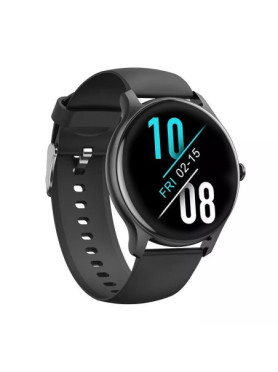 NK08C Stainless Steel 45mm Smartwatch (Μαύρο)