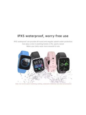 T99 Pro Smartwatch με Παλμογράφο (Ροζ)