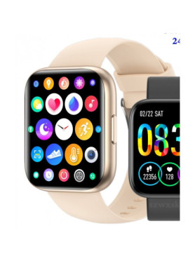 T99 Pro Smartwatch με Παλμογράφο (Χρυσό)