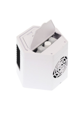 Φορητό Mini Air Cooler Υγραντήρας Usb 2 Λειτουργίες Λευκό Q-c030 Andowl