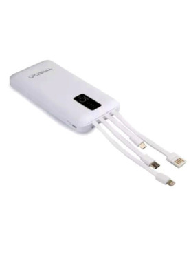 Treqa TR-931 Power Bank 10000mAh με Θύρα USB-A Λευκό