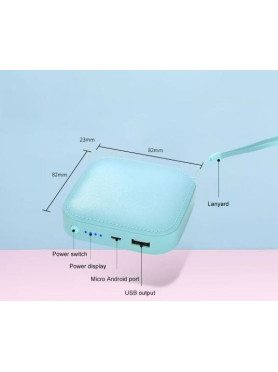 Treqa TR-953 Power Bank 6000mAh Λευκό