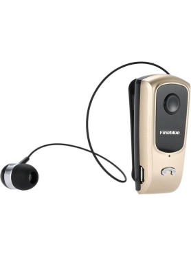 Fineblue F920 In-ear Bluetooth Handsfree Ακουστικό Πέτου Χρυσό
