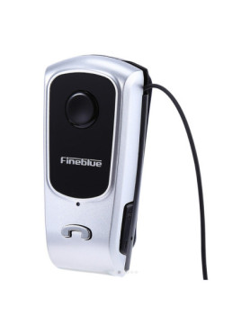 Fineblue F920 In-ear Bluetooth Handsfree Ακουστικό Πέτου Ασημί