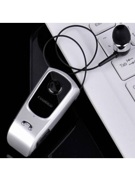 Fineblue F920 In-ear Bluetooth Handsfree Ακουστικό Πέτου Ασημί