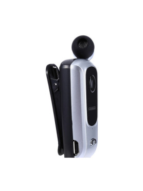 Fineblue F920 In-ear Bluetooth Handsfree Ακουστικό Πέτου Ασημί