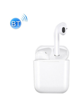 i9S-TWS Earbud Bluetooth Handsfree Ακουστικά με Θήκη Φόρτισης Λευκά