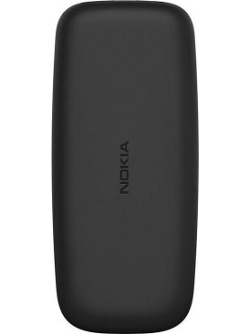 Nokia 105 (2019) Dual SIM Κινητό με Κουμπιά (Ελληνικό Μενού) Μαύρο