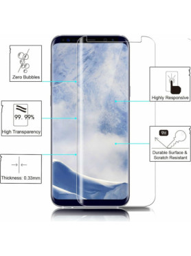 9D Full Glass / Full Glue Tempered Glass για Samsung Galaxy S9 plus